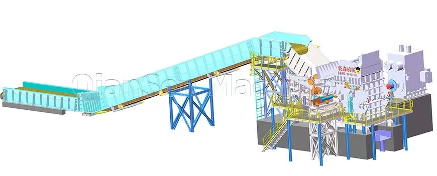 Automobile shell crusher Automobile shell crusher